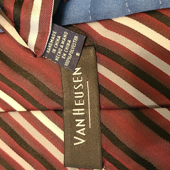 Set of 2 ties - Stafford & Van Heusen - Picture 4 of 6